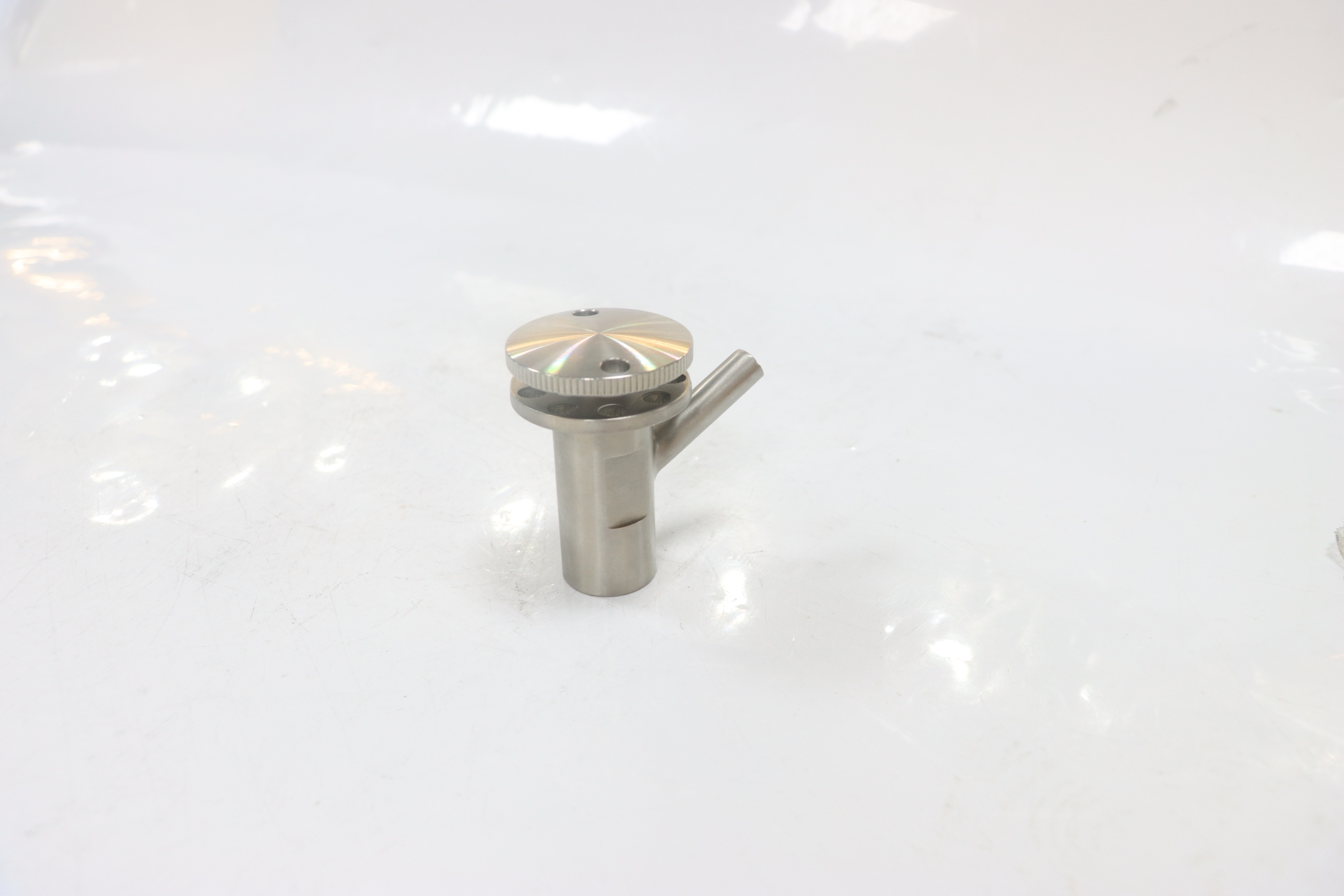 Stainless Steel Sanitary Positioning Dairy Yogurt Sampling Valve