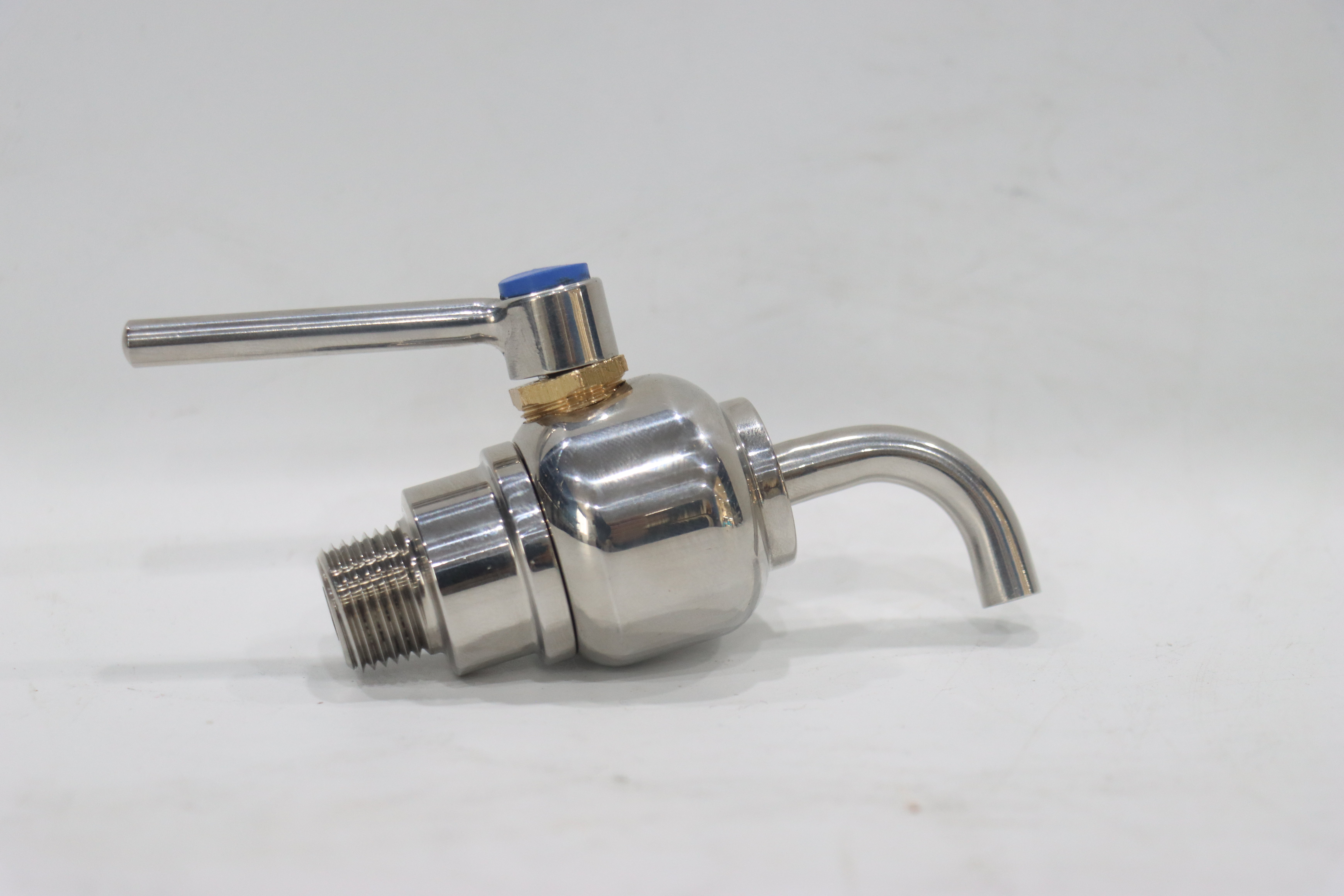 SS304 Sanitary Grade Integrated Pressure Faucet-Type Sampling Valve