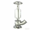 Stainless Steel Sanitary LPG Elbow Tank Bottom Valve