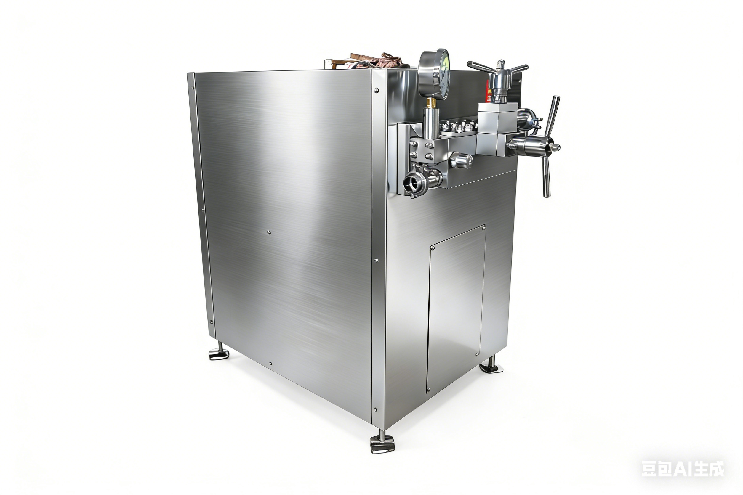 Stainless Steel Food Grade Bottom Mounted High Pressure Homogenizer