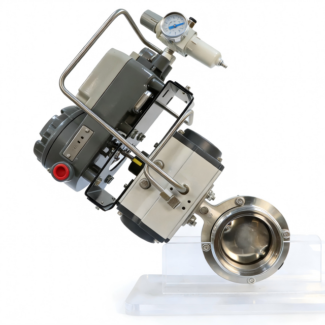 STAINLESS STEEL Electric Lug DN25 Manual Actuator butterfly valve