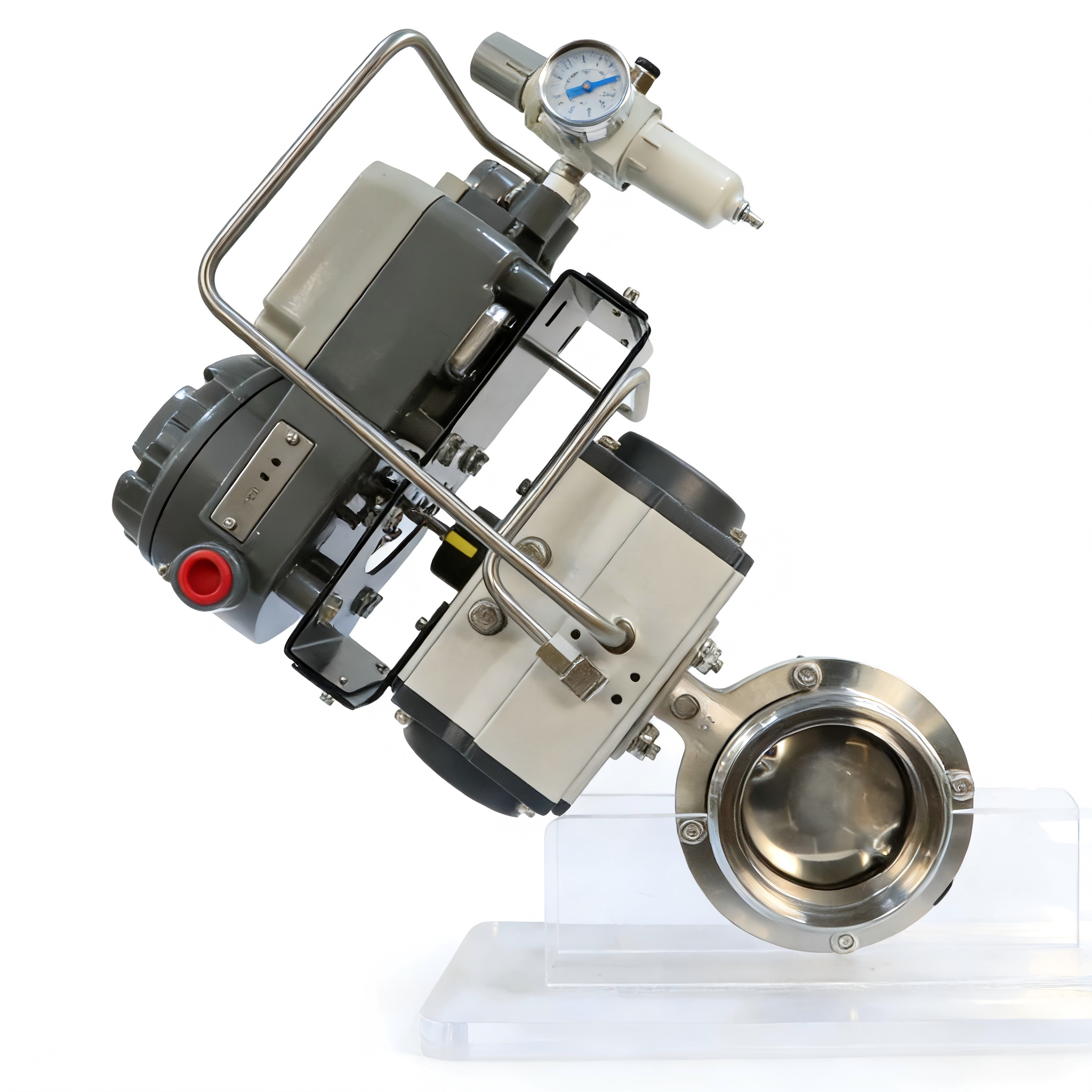 STAINLESS STEEL Electric Lug DN25 Manual Actuator butterfly valve