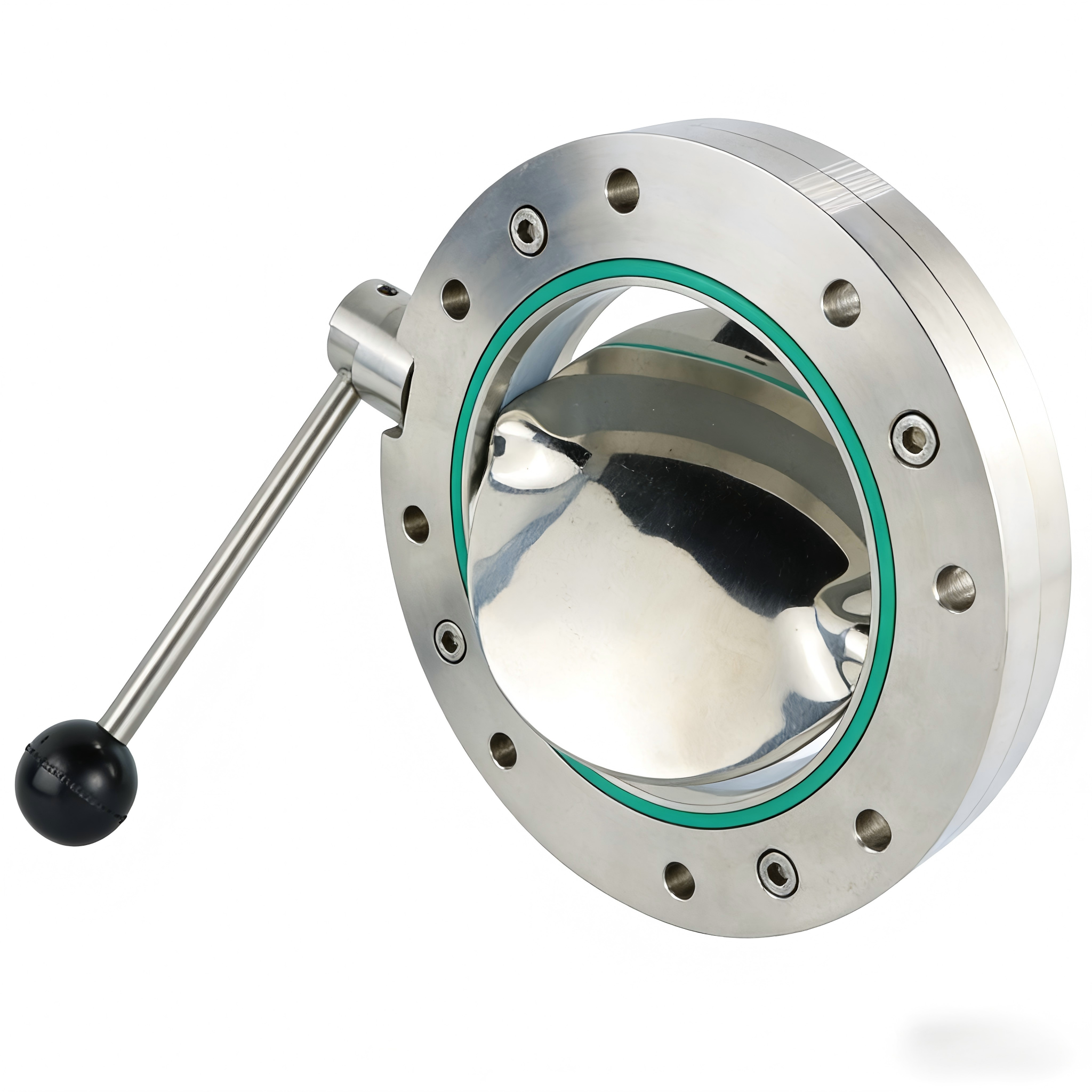 STAINLESS STEEL Clamp Sanitary DN25 PTFE butterfly valve