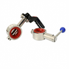 STAINLESS STEEL Triple Offset Lug 316L Actuator butterfly valve