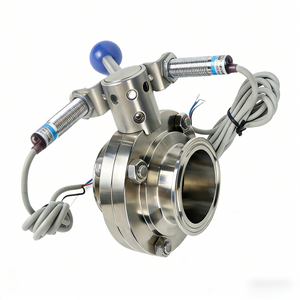 STAINLESS STEEL Aluminum Lever Lug Style Fire Water Butterfly Valve