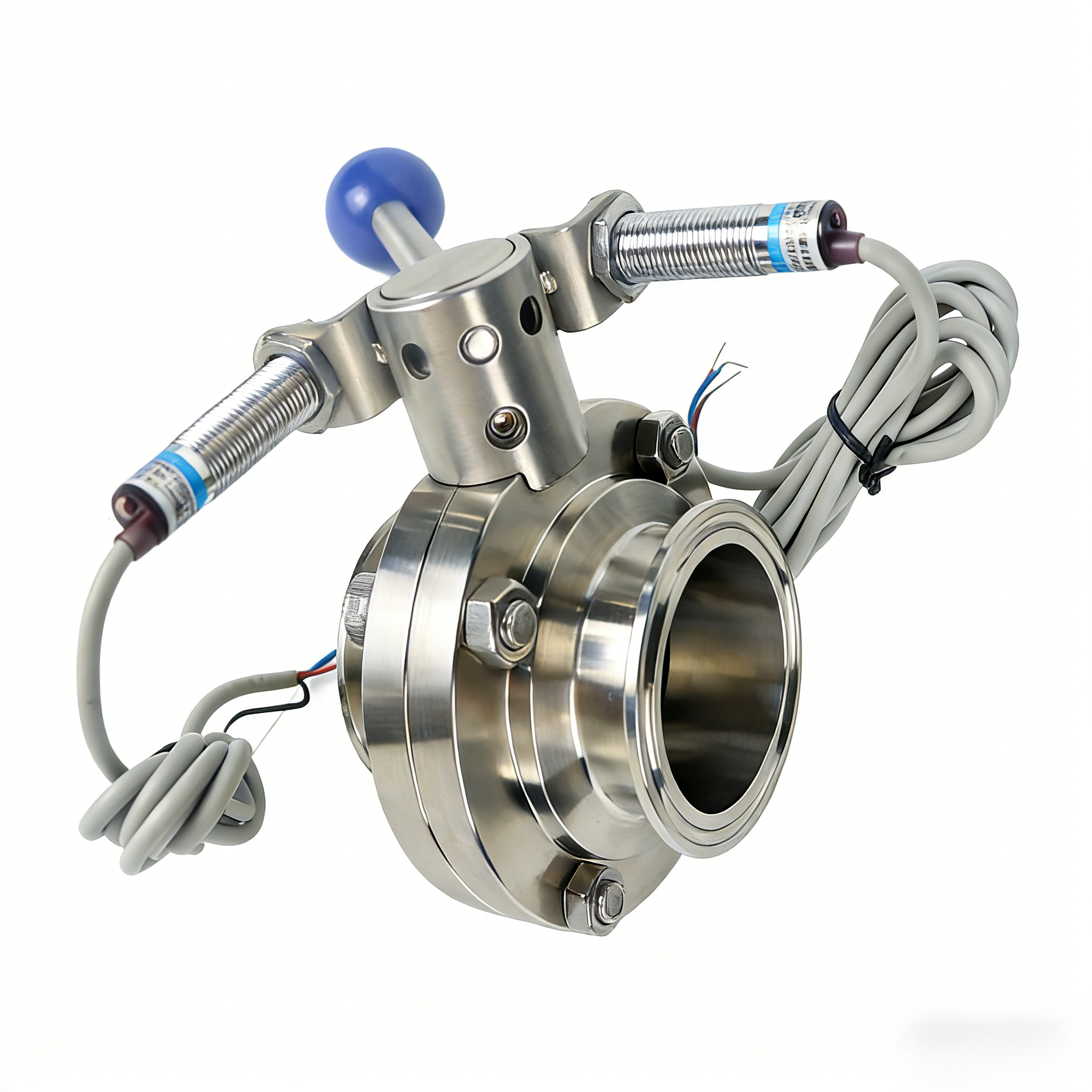 STAINLESS STEEL Aluminum Lever Lug Style Fire Water Butterfly Valve