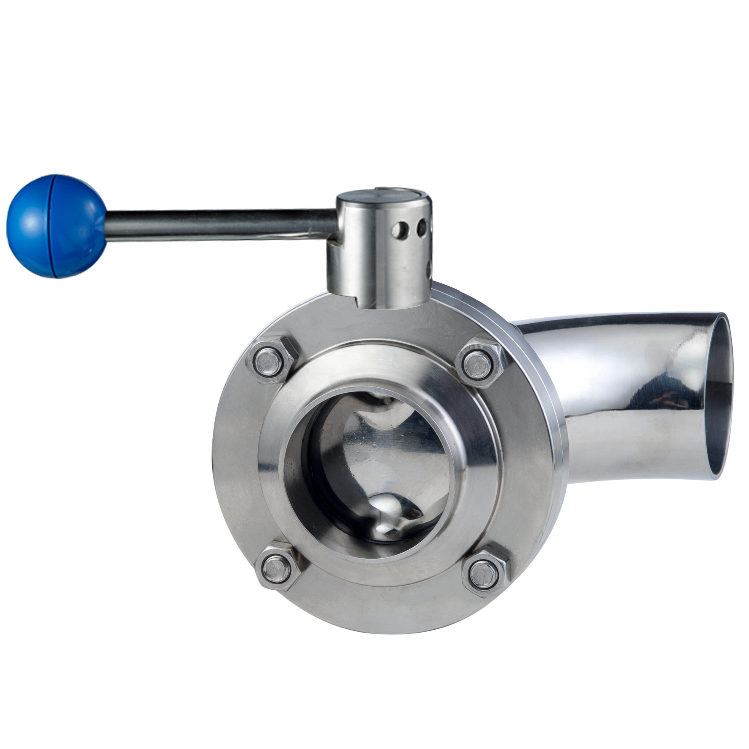 STAINLESS STEEL DN300 Eccentric Rubber Seat Vacuum Butterfly Valve