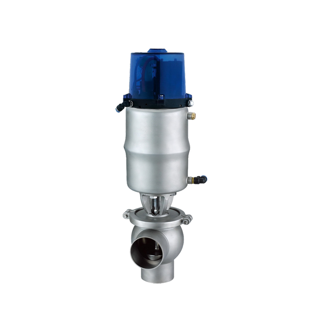 Stainless Steel Hygienic Welded Flow Diversion Valve