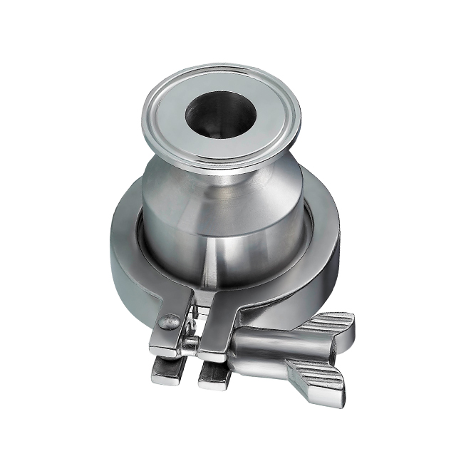 Stainless Steel Swing Spring Loaded Check Valve with Tri-Clover 