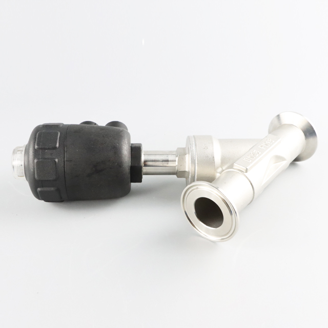 Stainless Steel 3A Sanitary Anti-Corrosion Angle Seat Valve