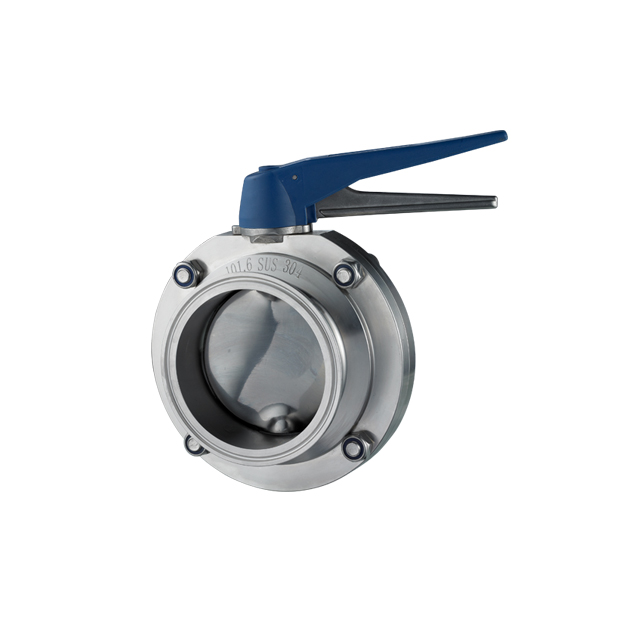 Stainless Steel Sanitary Wafer Lugged Two Way Butterfly Valve