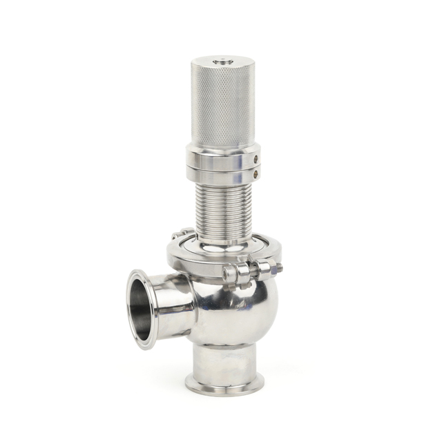 Stainless Steel Explosion Proof Clamped Hydraulic Air Vent Safety Valve 
