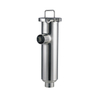 SS316L Sanitary Single Bag Inline Type Tube Strainer for Water