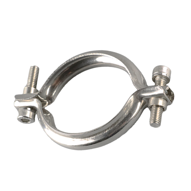 Stainless Steel Sanitary Exhaust V Clamp V‑Band Pipe Clamp