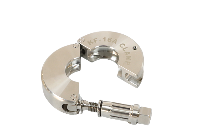  Stainless Steel Sanitary High Pressure KF40 Flange A&N Machined Safety Clamp