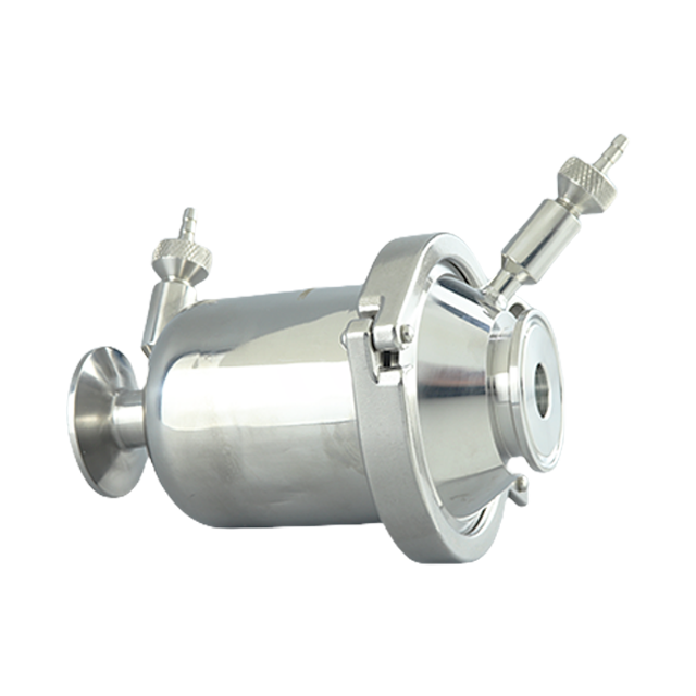 Stainless Steel Sanitary Micron Vent Filter with CIP Ports