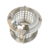  Sanitary Stainless Steel Full View Inline Sight Glass with Weld Connection