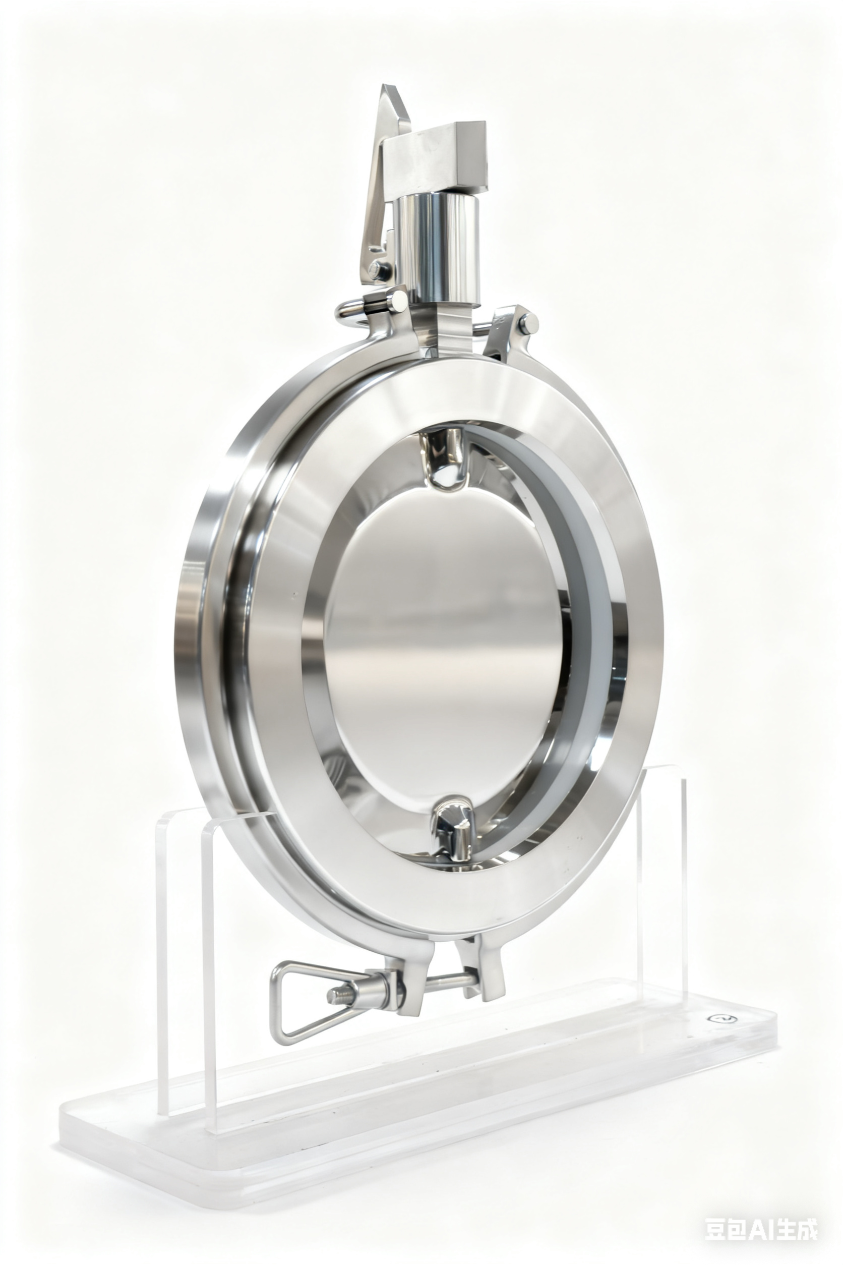 STAINLESS STEEL 6 Inches PVC Clamp Solenoid Butterfly Valve