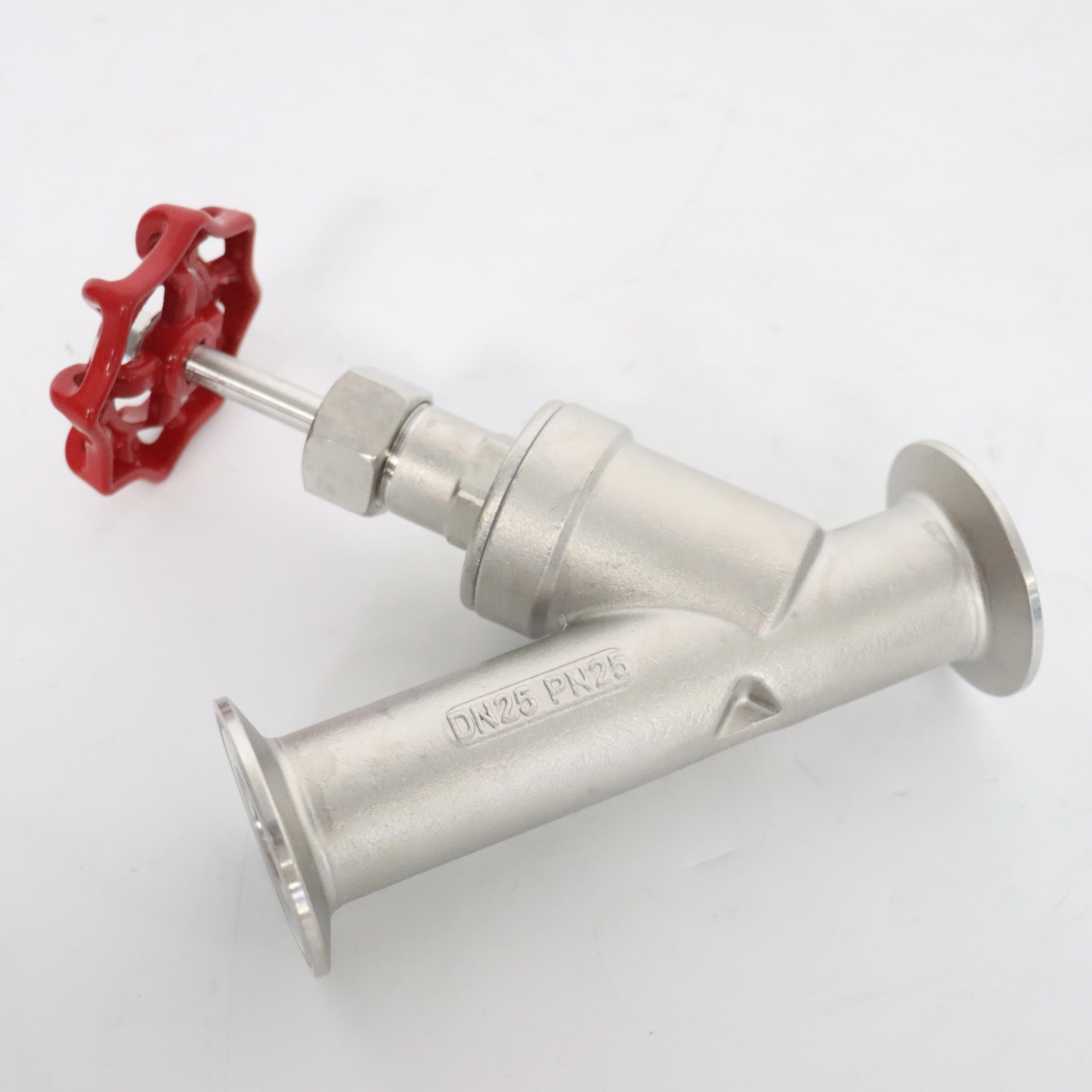 Stainless Steel Steam High Temperature Resistant Manual Quick-release Angle Seat Valve