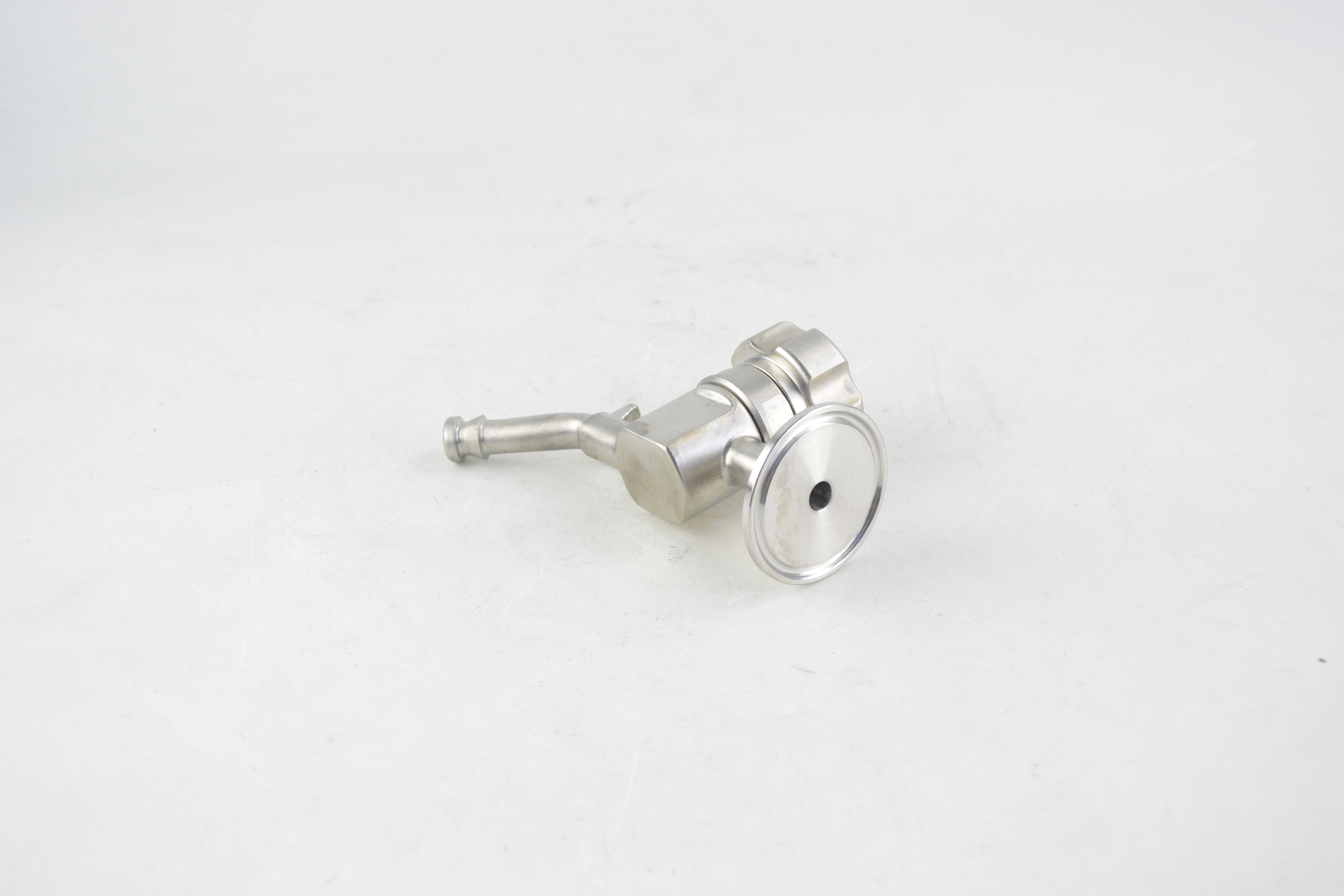 SS304 Sanitary Grade Integrated Pressure Faucet-Type Sampling Valve