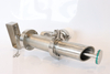 Stainless Steel Sanitary Vacuum Plunger Pfa Lined Sampling Valve