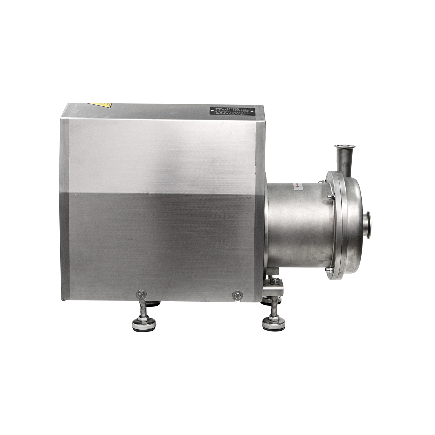 Stainless Steel Sanitary Motor Vertical Self Impeller Priming Centrifugal Pump 