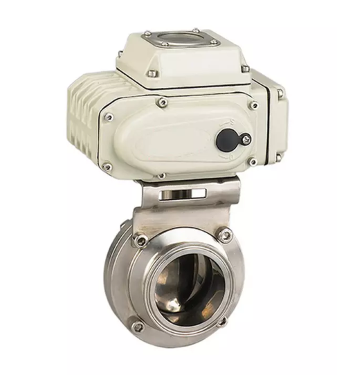 STAINLESS STEEL 6 Inches PVC Clamp Solenoid Butterfly Valve