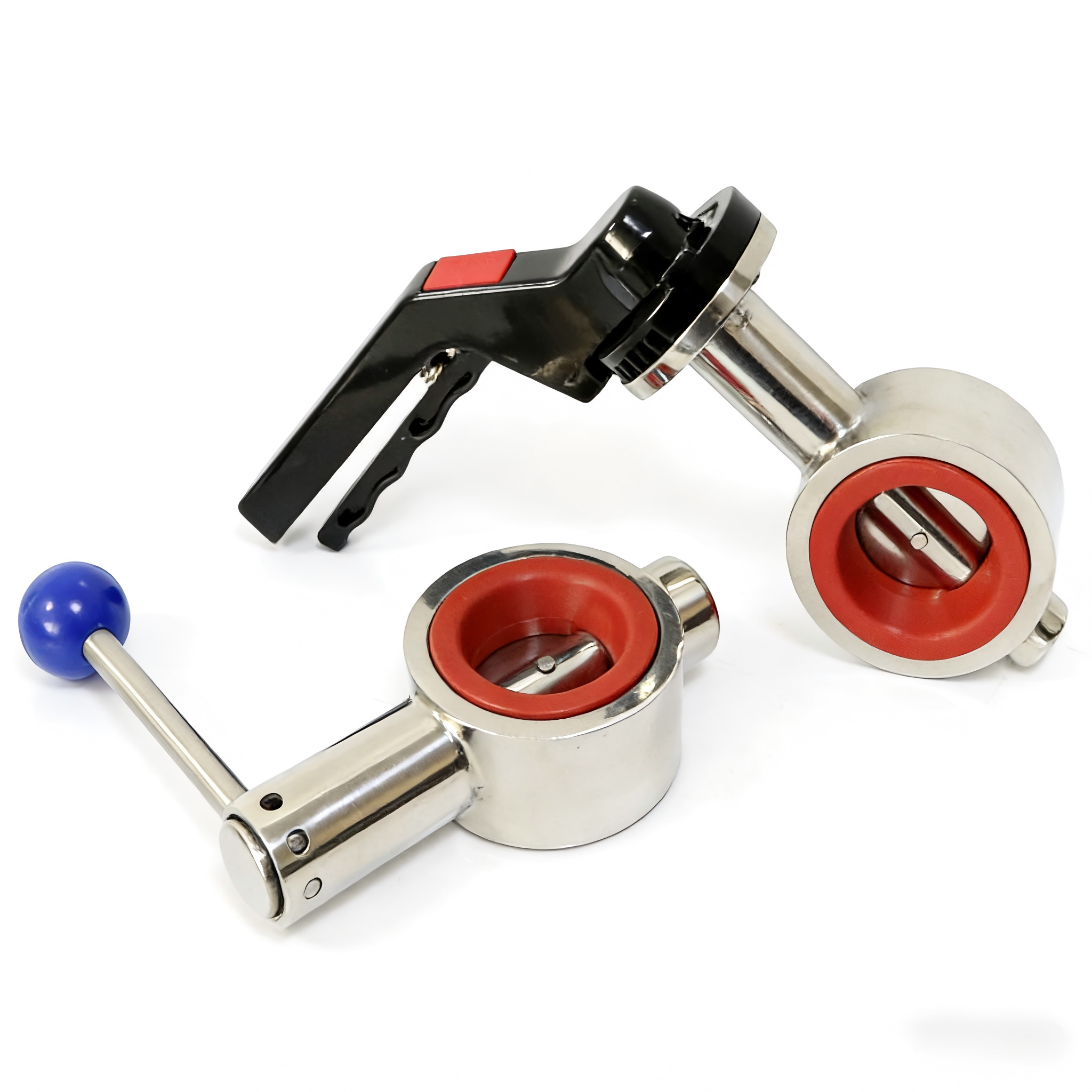 STAINLESS STEEL Triple Offset Lug 316L Actuator butterfly valve