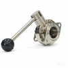 STAINLESS STEEL manual Drive Wafer Bolei Powder Butterfly Valve