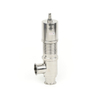 Stainless Steel Explosion Proof Clamped Hydraulic Air Vent Safety Valve 