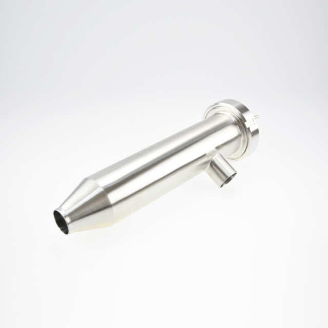 SS316L Sanitary Single Bag Inline Type Tube Strainer for Water