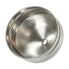 Stainless Steel Water Pipe 50mm Round Conduit Tubing End Cap