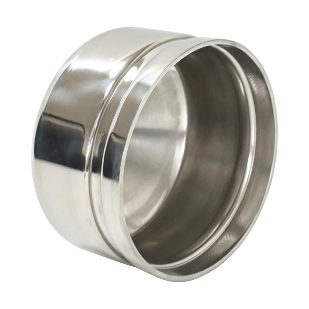Stainless Steel Water Pipe 50mm Round Conduit Tubing End Cap