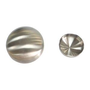 Stainless Steel Conduit Metal Aluminium 50mm Round End Cap